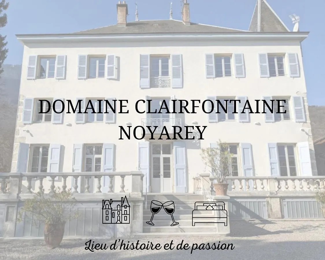 Domaine Clairfontaine Noyarey - Suites Junior Bed & Breakfast